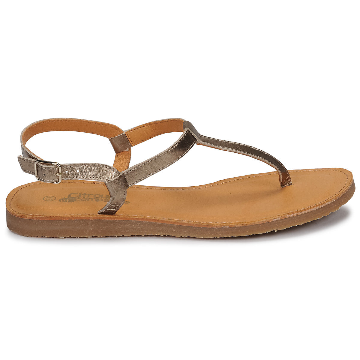 Infradito bambini ragazza Citrouille et Compagnie MIZZA Oro