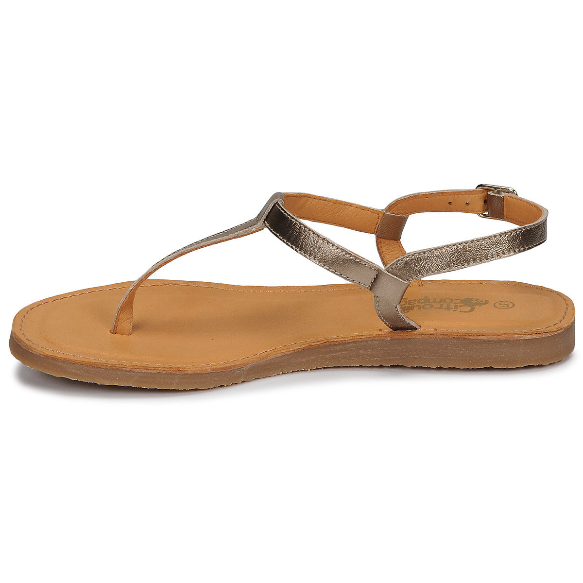 Infradito bambini ragazza Citrouille et Compagnie MIZZA Oro