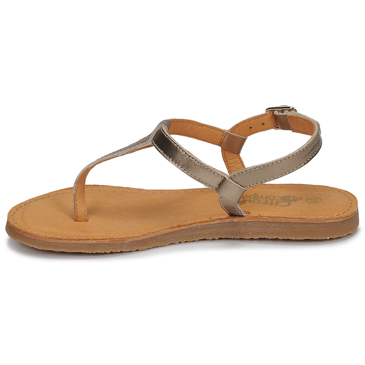 Infradito bambini ragazza Citrouille et Compagnie MIZZA Oro