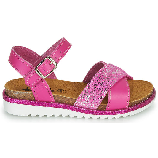 Sandali bambini ragazza Citrouille et Compagnie GAUFRETTE Rosa