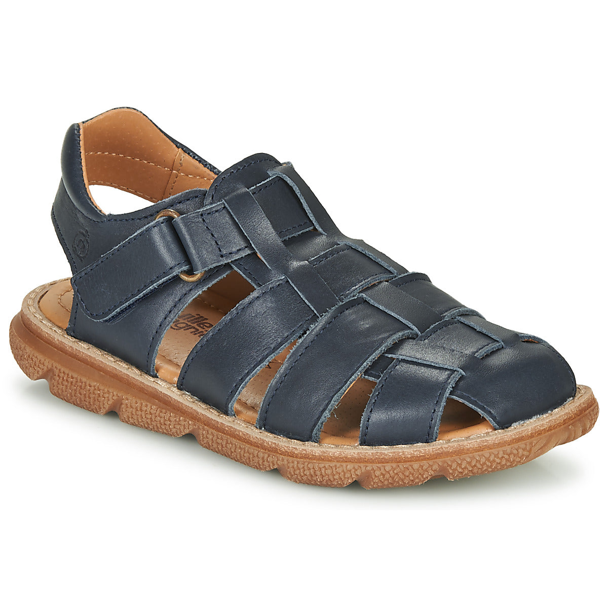 Sandali bambini ragazzo Citrouille et Compagnie GLENO Blu