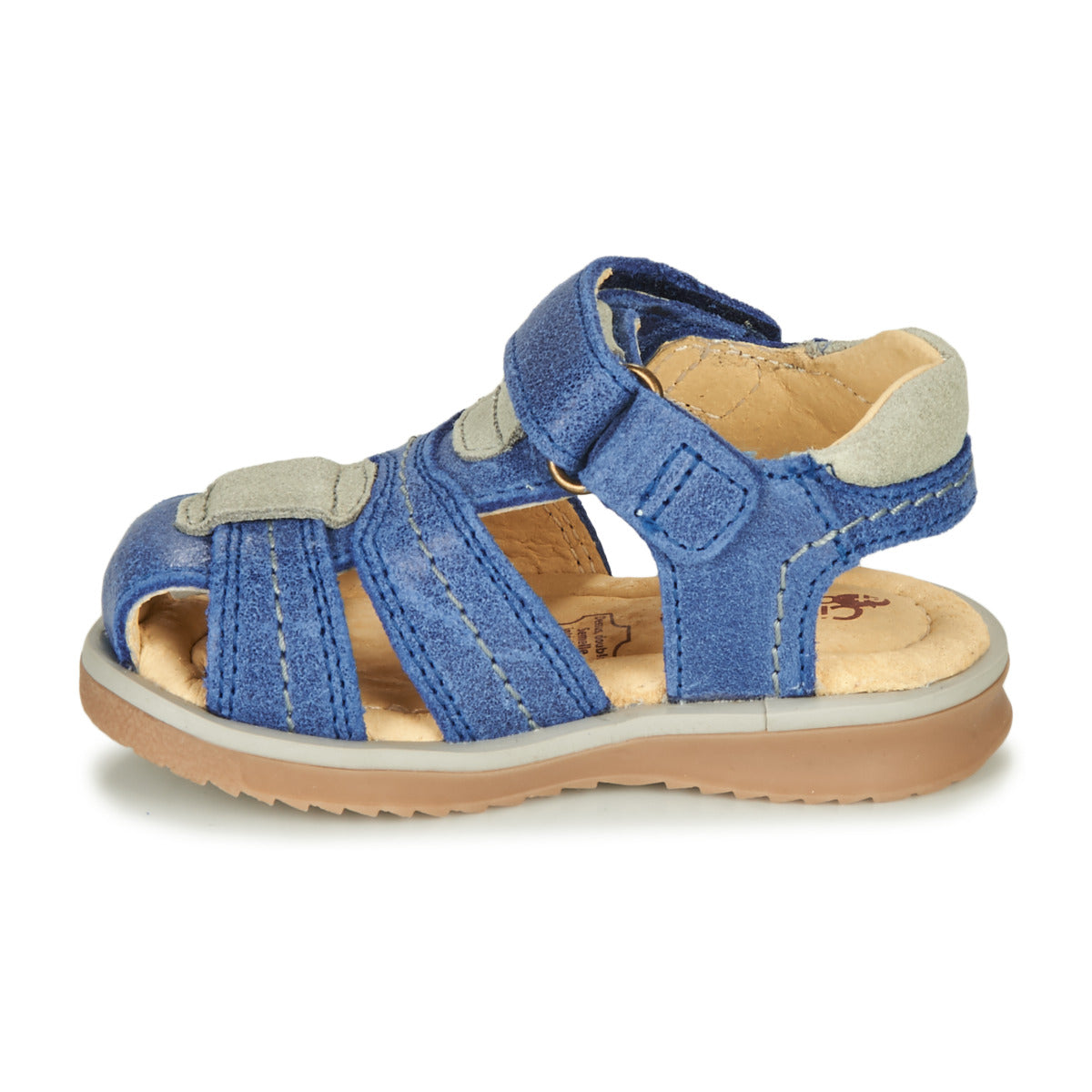 Sandali bambini ragazzo Citrouille et Compagnie MABILOU Blu