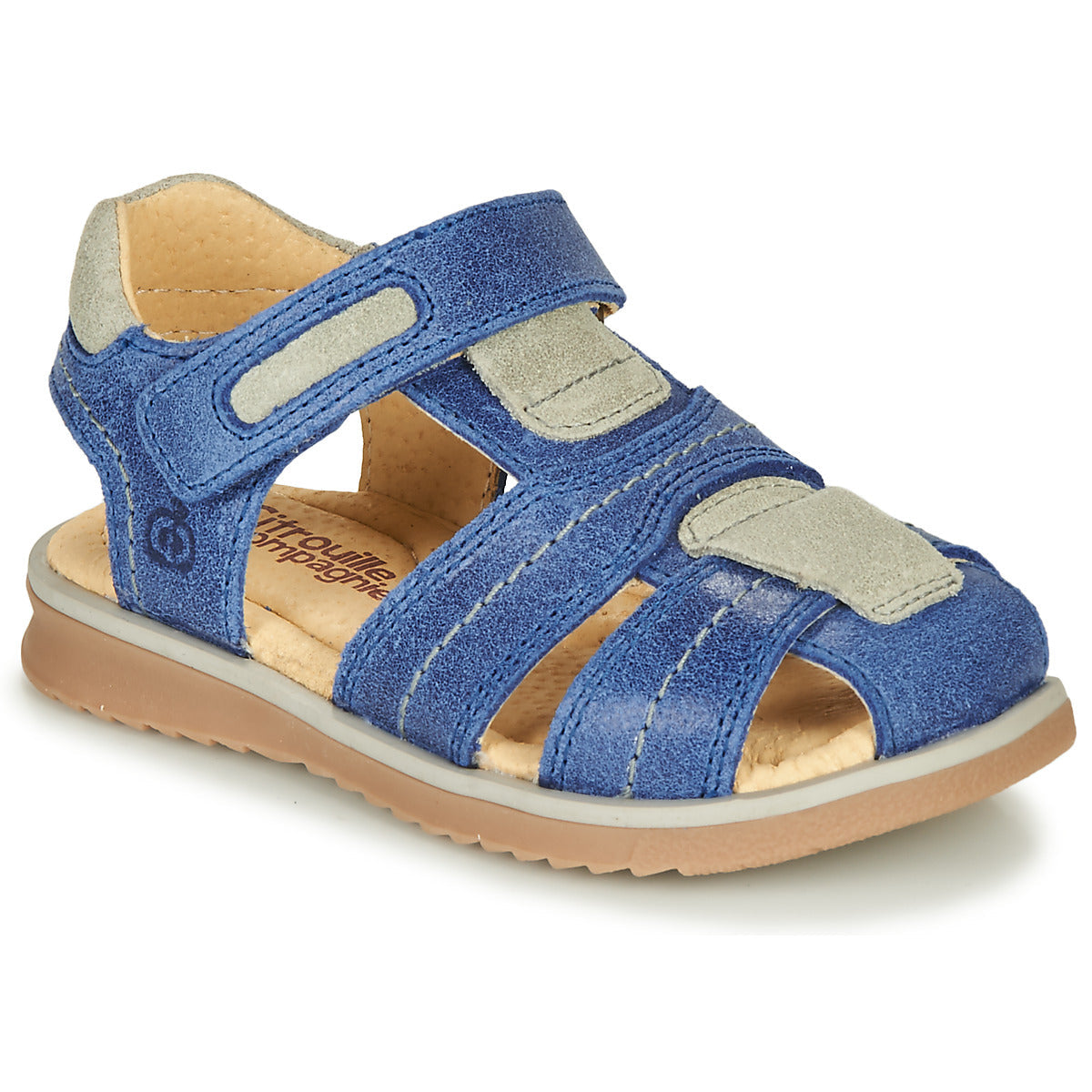 Sandali bambini ragazzo Citrouille et Compagnie MABILOU Blu