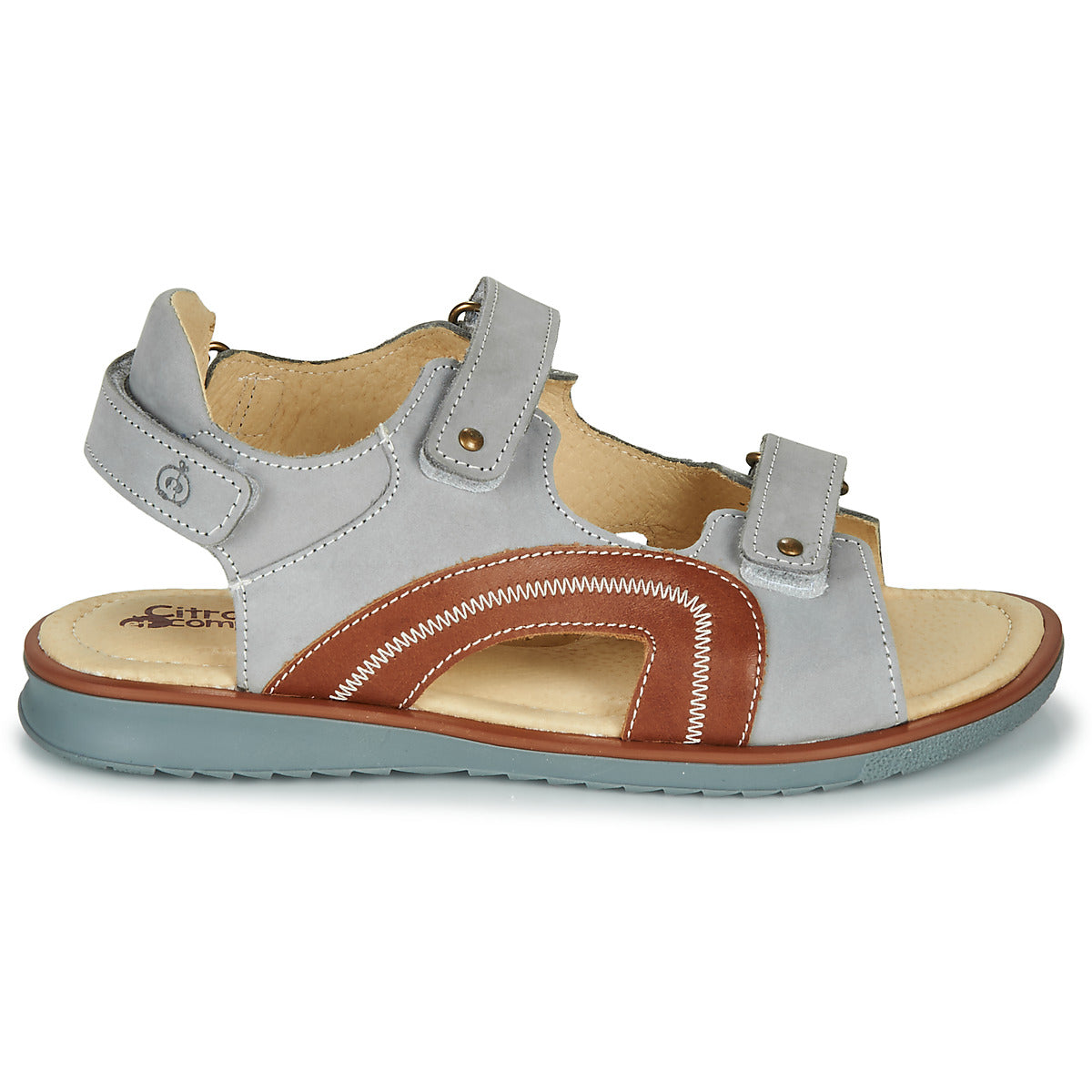 Sandali bambini ragazzo Citrouille et Compagnie MASTIKO Grigio