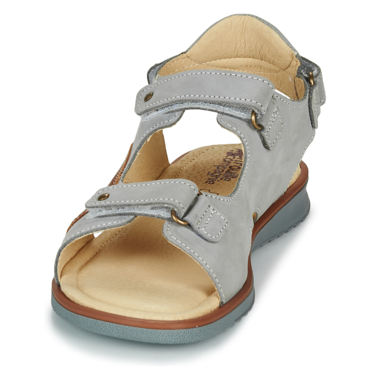 Sandali bambini ragazzo Citrouille et Compagnie MASTIKO Grigio