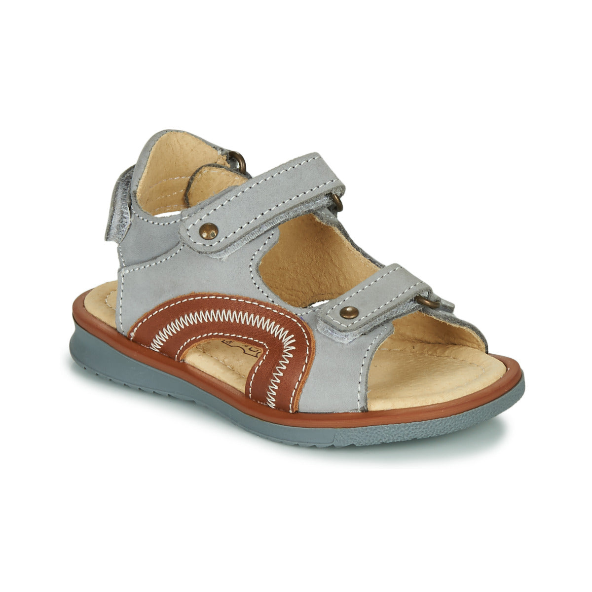 Sandali bambini ragazzo Citrouille et Compagnie MASTIKO Grigio