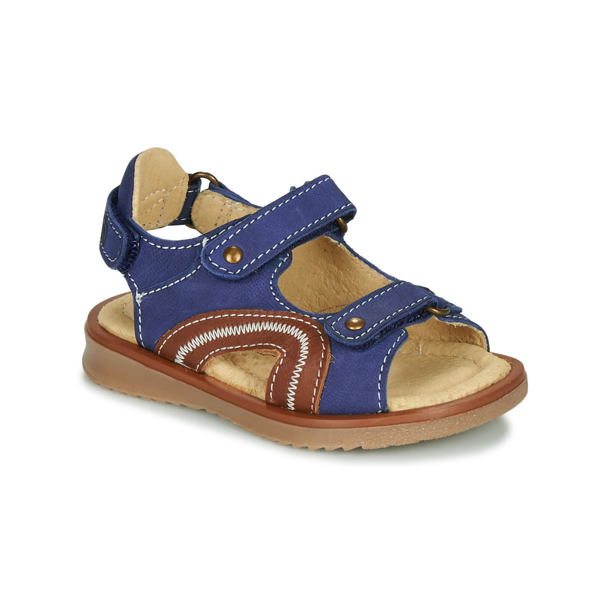 Sandali bambini ragazzo Citrouille et Compagnie MASTIKO Blu