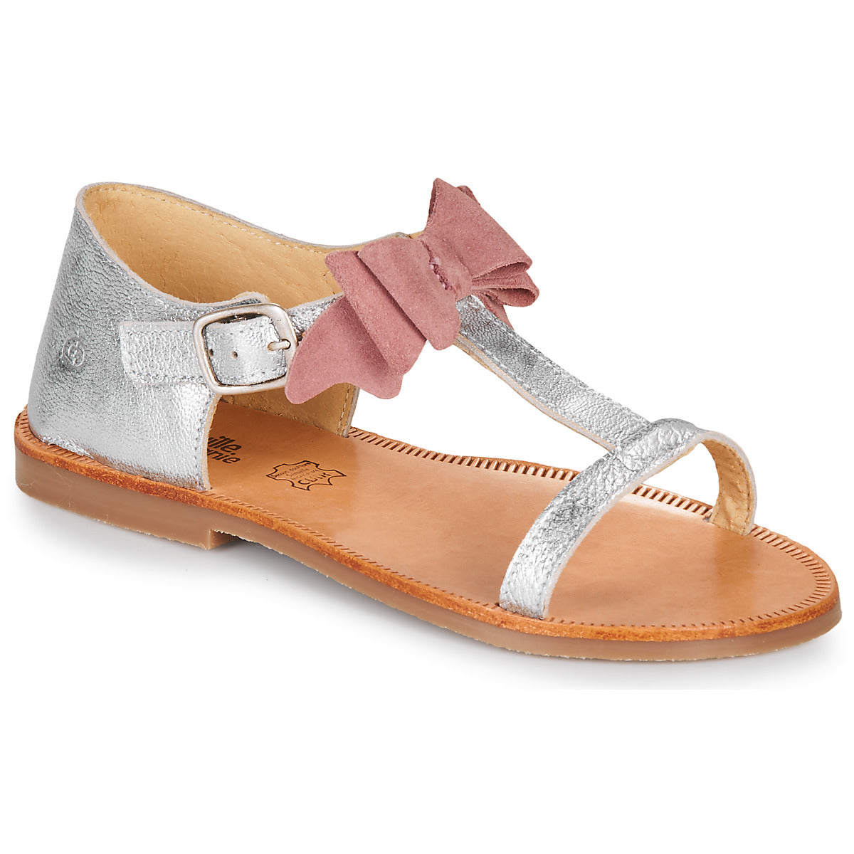 Sandali bambini ragazza Citrouille et Compagnie MELINDA Argento