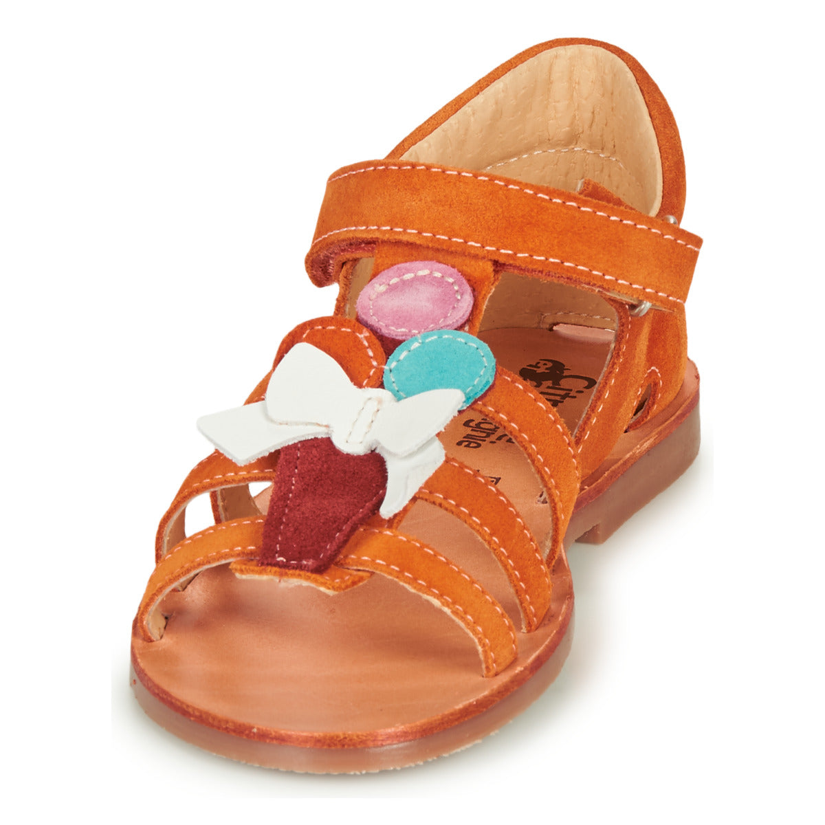 Sandali bambini ragazza Citrouille et Compagnie MIETTE Arancio