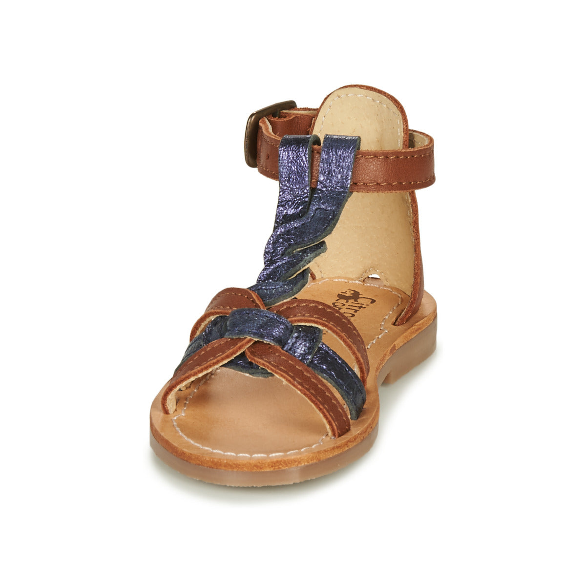 Sandali bambini ragazza Citrouille et Compagnie GITANOLO Blu