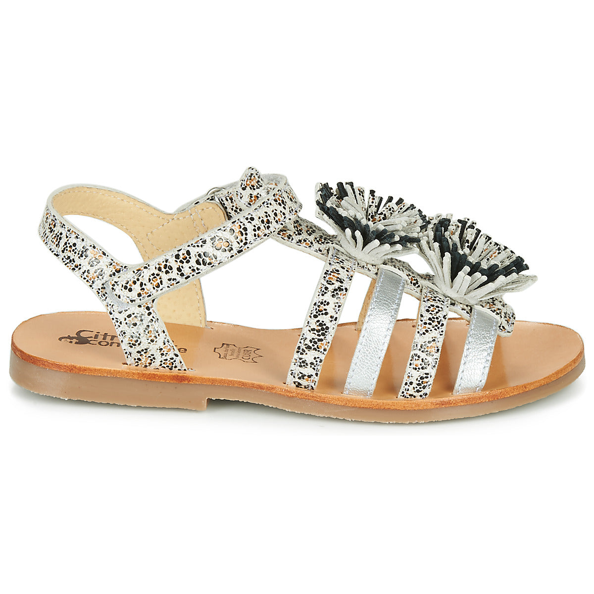 Sandali bambini ragazza Citrouille et Compagnie MALINETTE Marrone