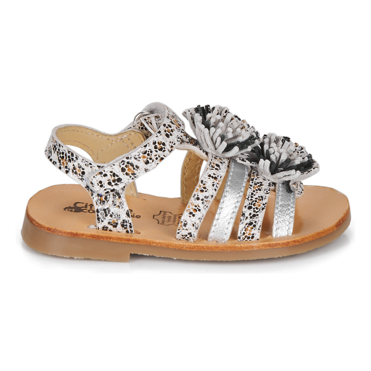 Sandali bambini ragazza Citrouille et Compagnie MALINETTE Marrone