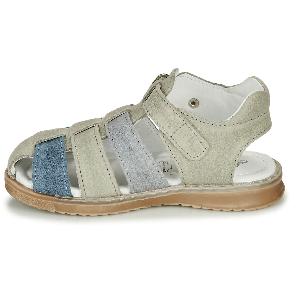 Sandali bambini ragazzo Citrouille et Compagnie ZIDOU Grigio