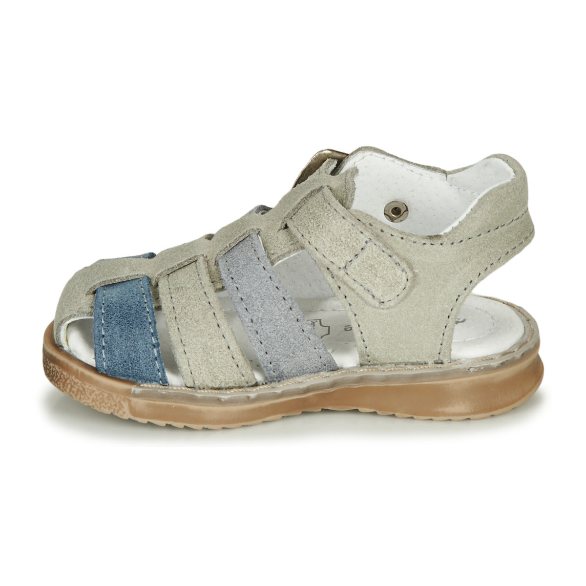 Sandali bambini ragazzo Citrouille et Compagnie ZIDOU Grigio