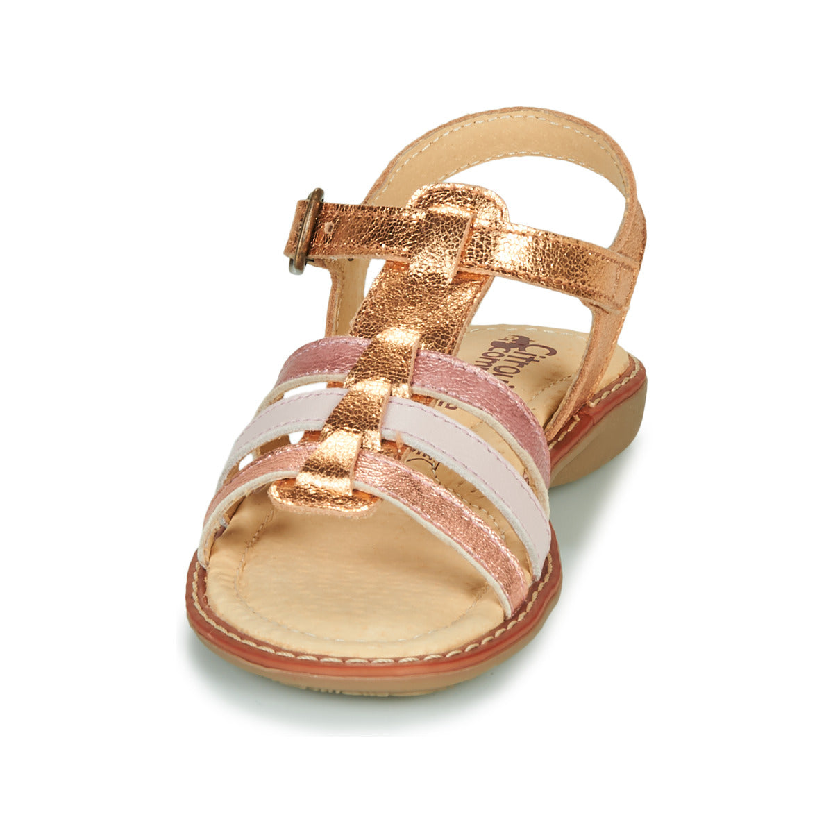 Sandali bambini ragazza Citrouille et Compagnie GROUFLA Oro