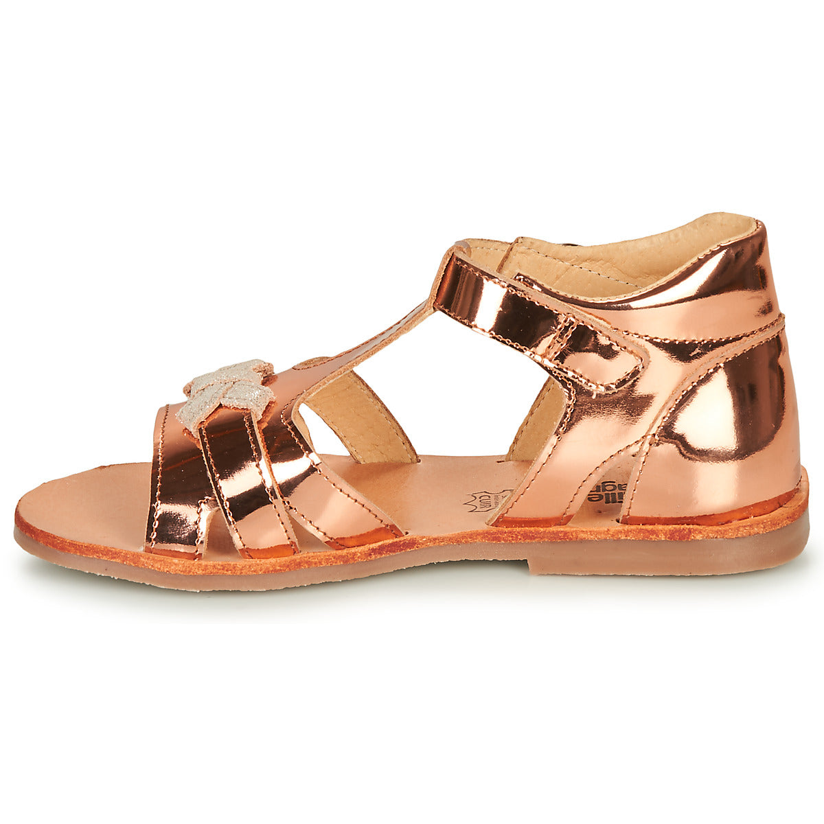 Sandali bambini ragazza Citrouille et Compagnie MINIMOME Marrone