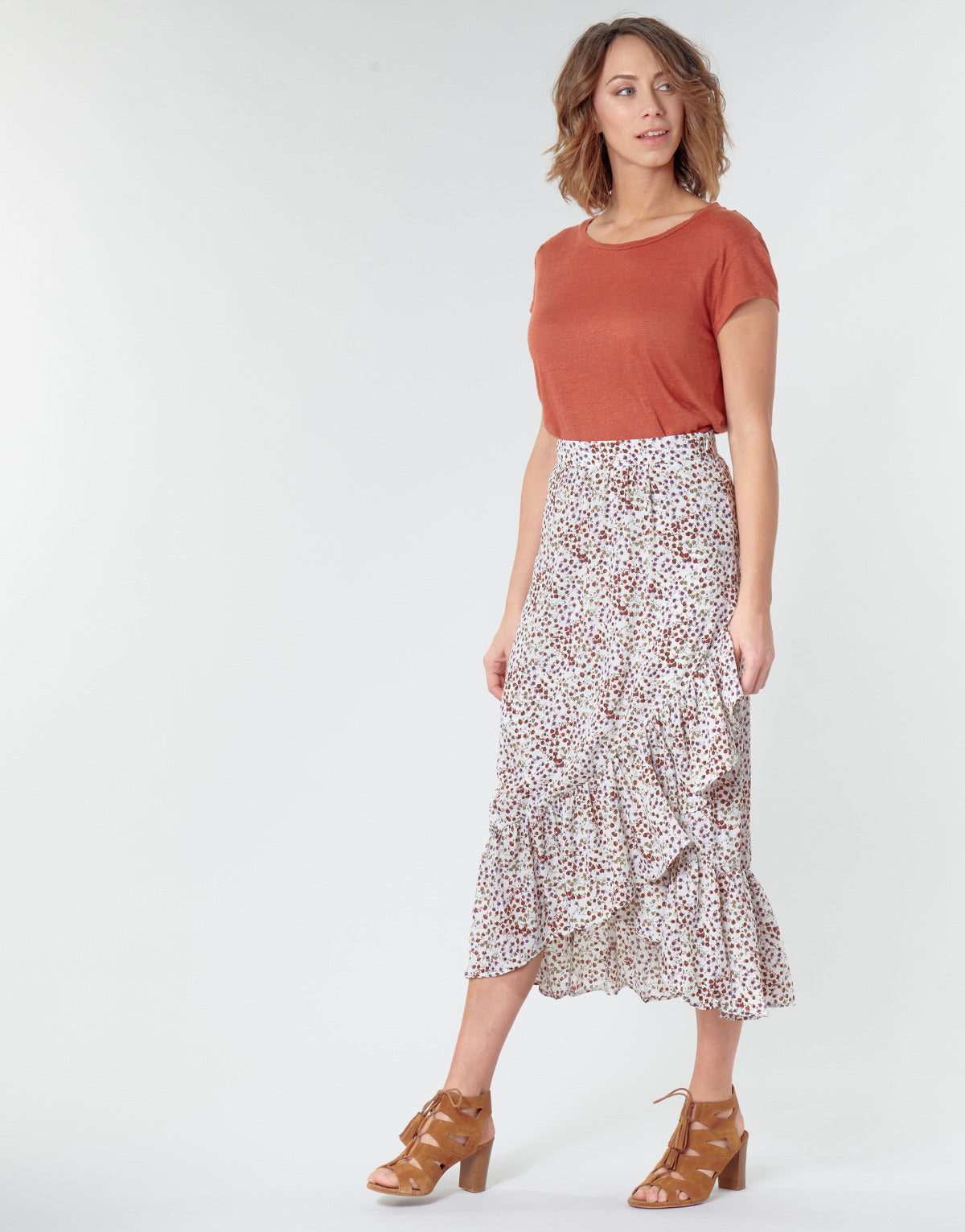 Gonna Donna Betty London MADILOU Bianco