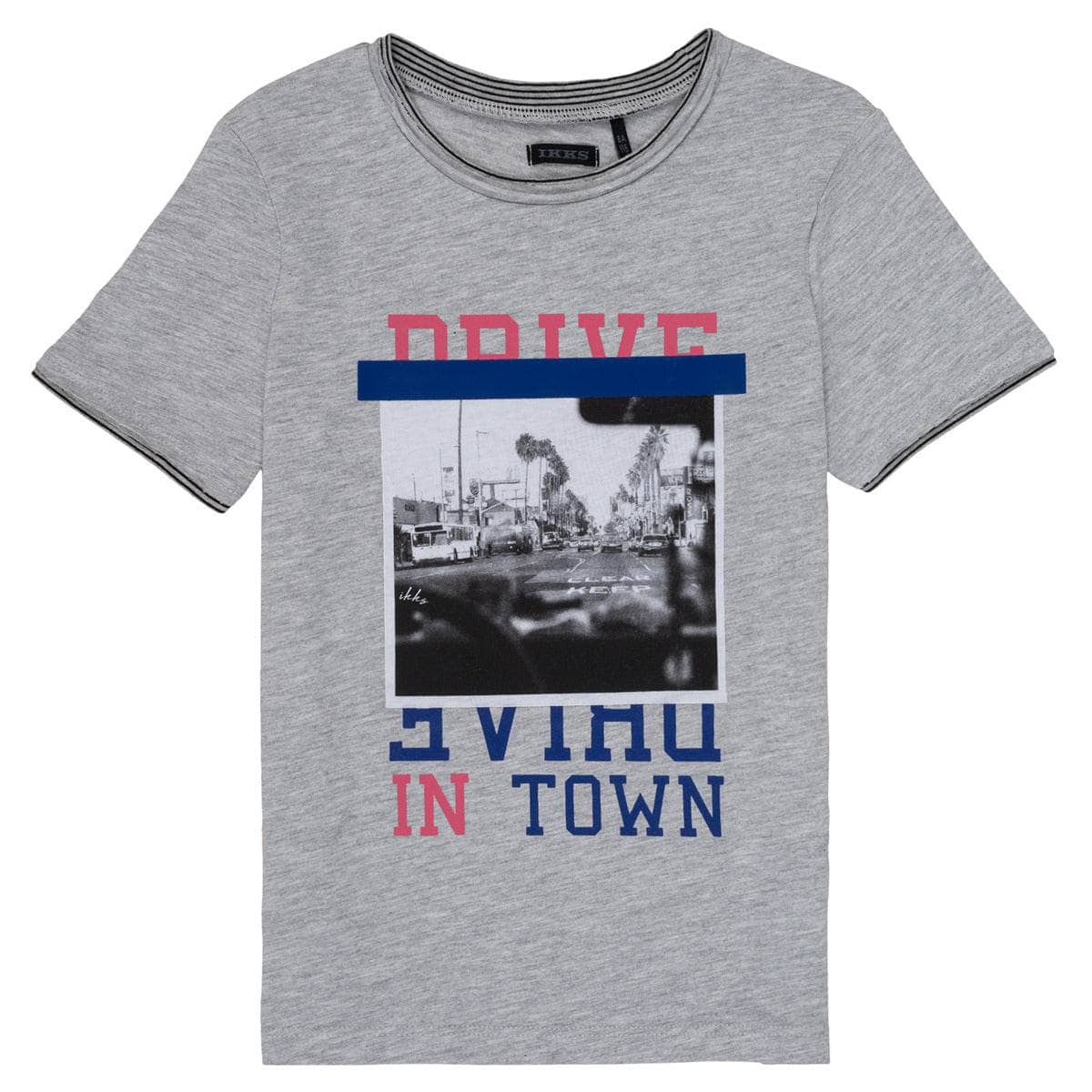 T-shirt ragazza Ikks AMELIE Grigio