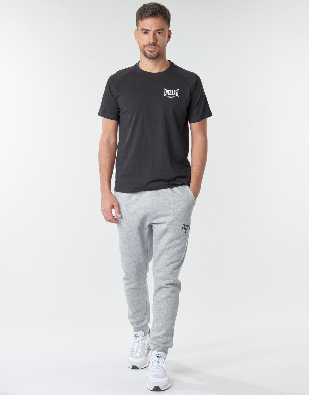 Pantaloni Sportivi Uomo Everlast JOG-ANTS-AUDUBON Grigio