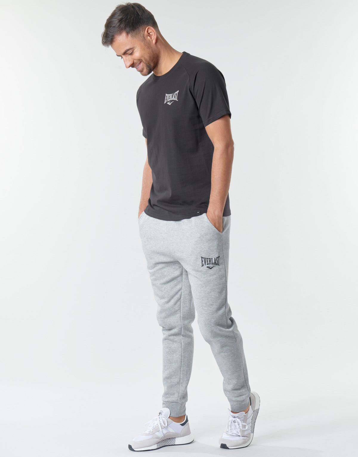 Pantaloni Sportivi Uomo Everlast JOG-ANTS-AUDUBON Grigio