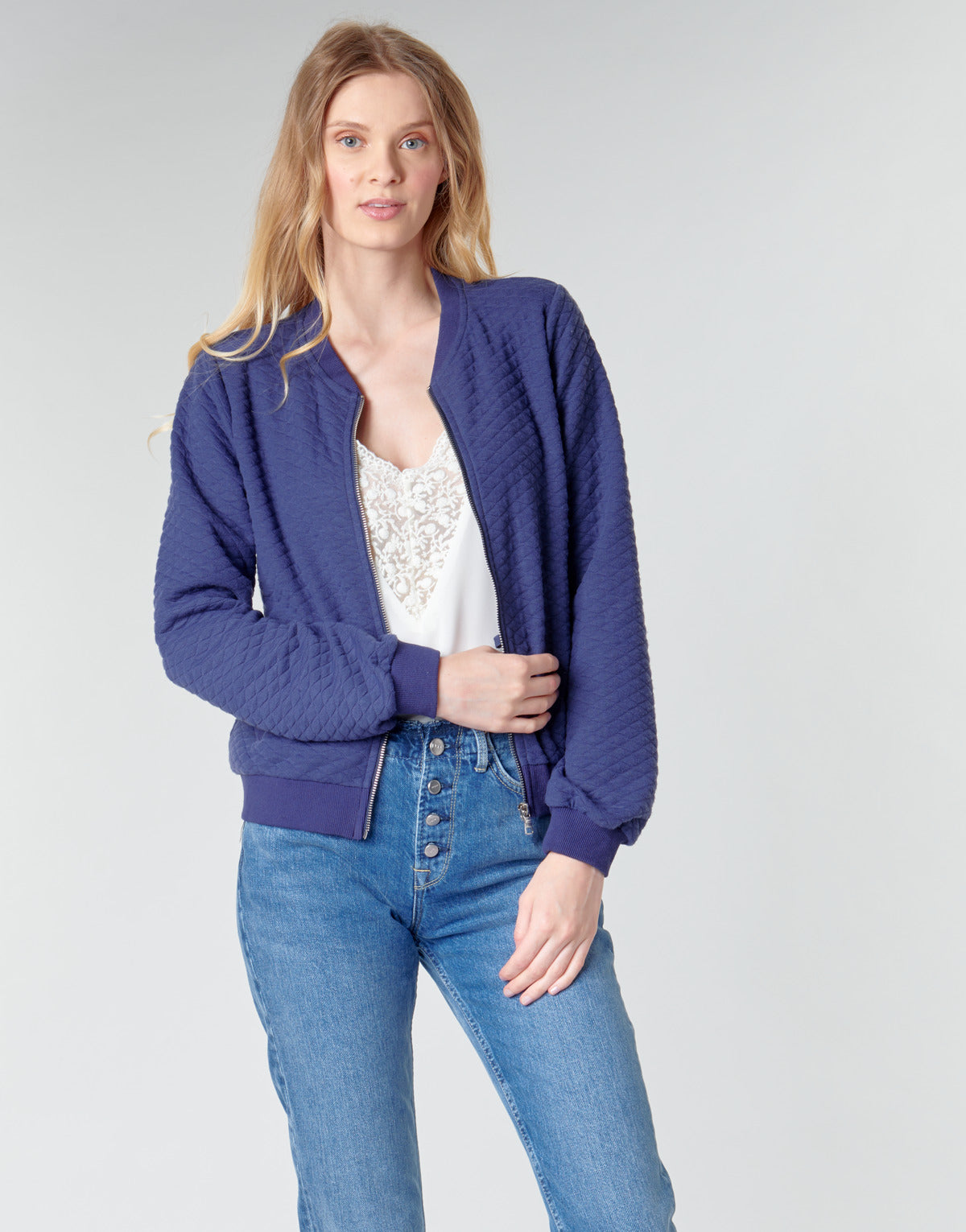 Felpa Donna Moony Mood CHUCKY Blu