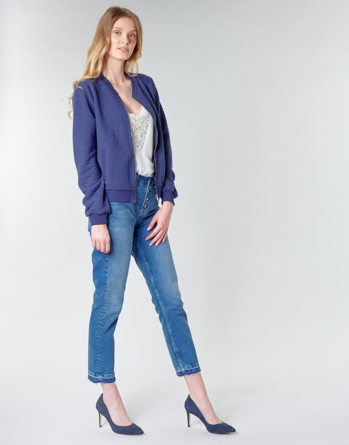 Felpa Donna Moony Mood CHUCKY Blu