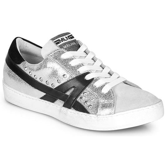 Sneakers basse Donna Meline GELOBELO Argento