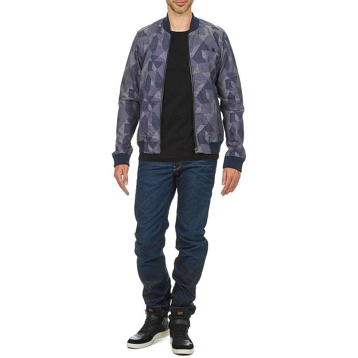 Giubbotto Uomo G-Star Raw SHATTOR Grigio