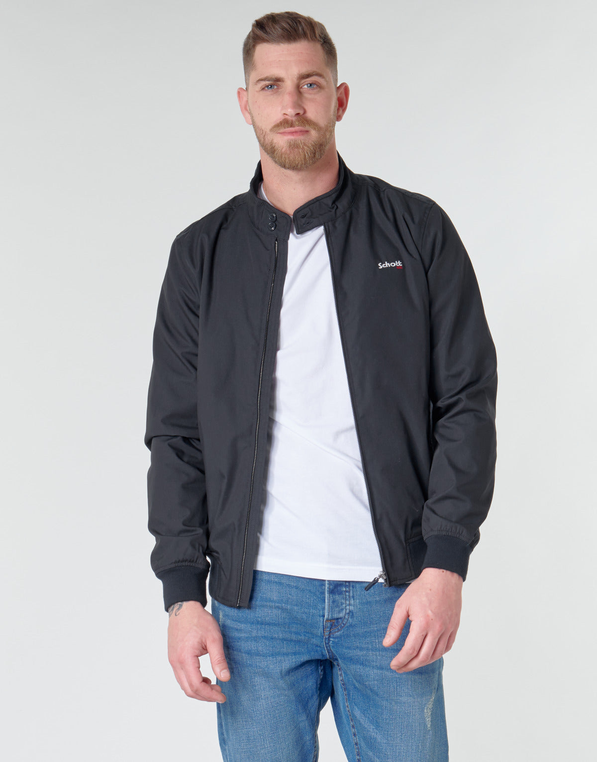 Giubbotto Uomo Schott CABL12 20 Blu