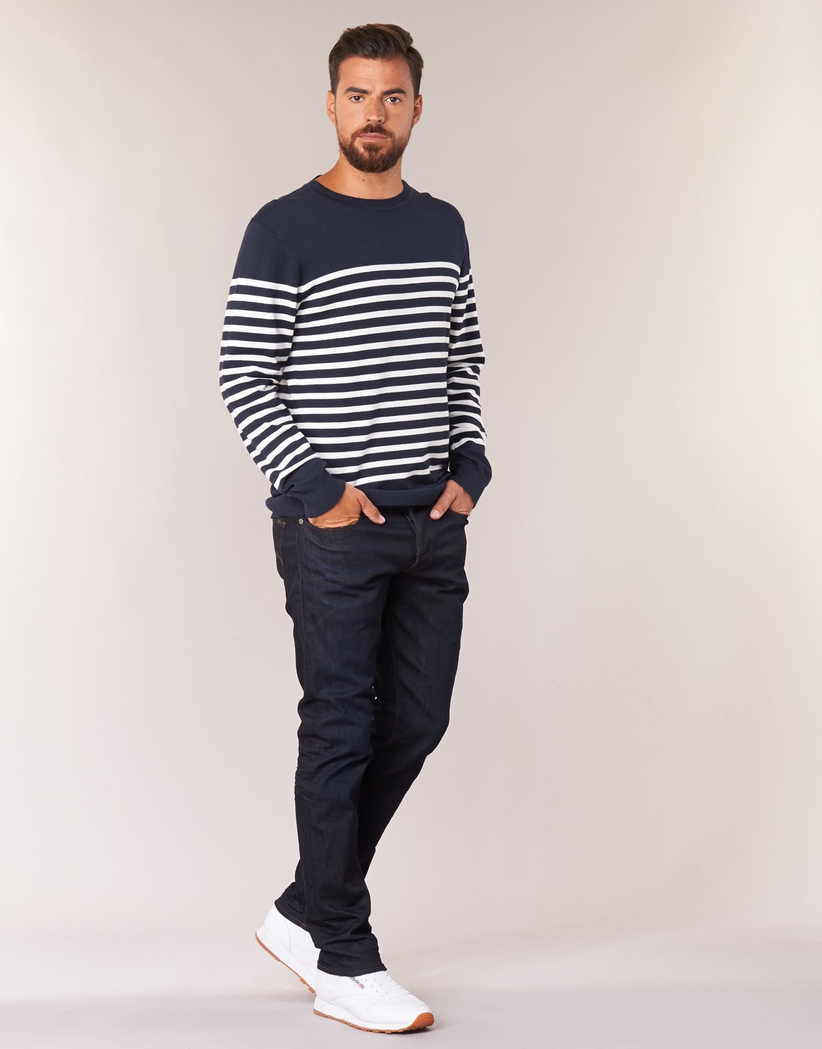 Jeans Tapered Uomo G-Star Raw 3301 TAPERED Blu