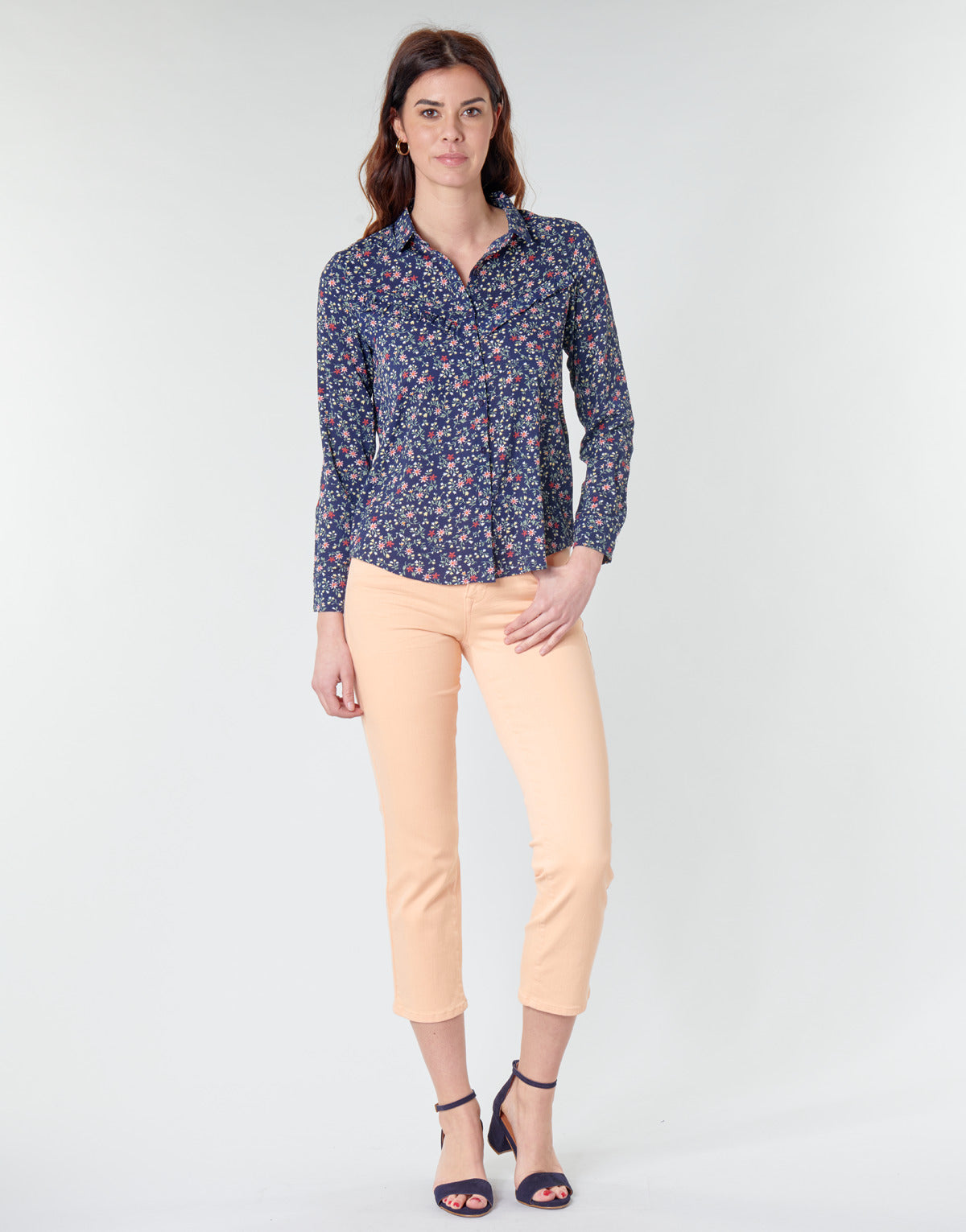 Pantalone Donna Freeman T.Porter LOREEN NEW MAGIC COLOR Arancio