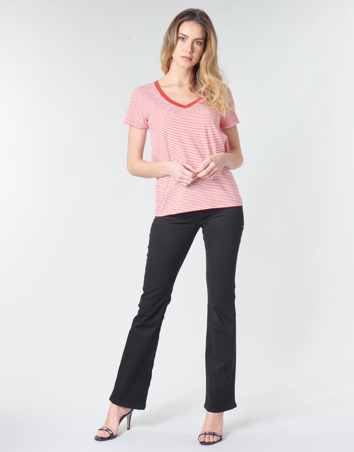 Jeans Bootcut Donna Levis 725 HIGH RISE BOOTCUT Nero