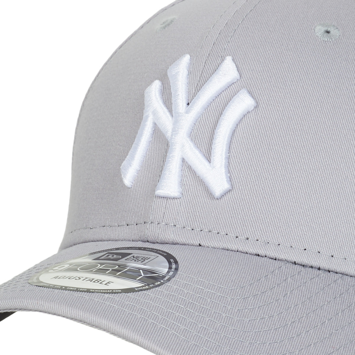 Cappellino Uomo New-Era LEAGUE BASIC 9FORTY NEW YORK YANKEES Grigio