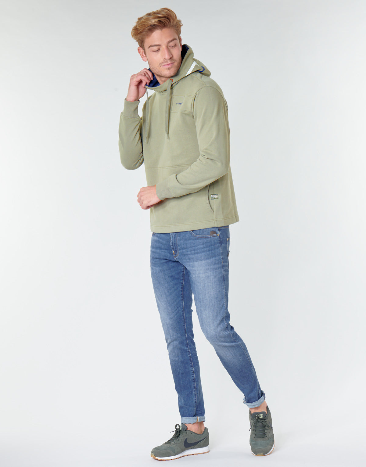 Jeans skynny Uomo G-Star Raw REVEND SKINNY Blu