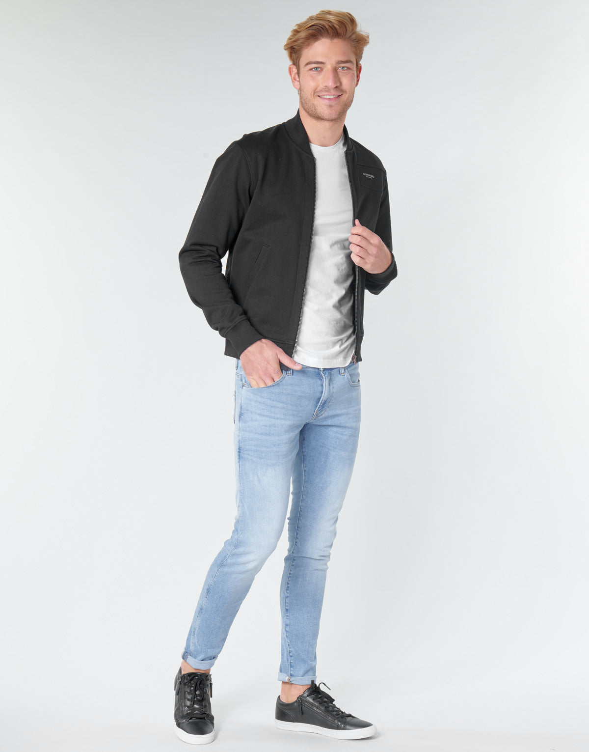 Jeans skynny Uomo G-Star Raw REVEND SKINNY Blu