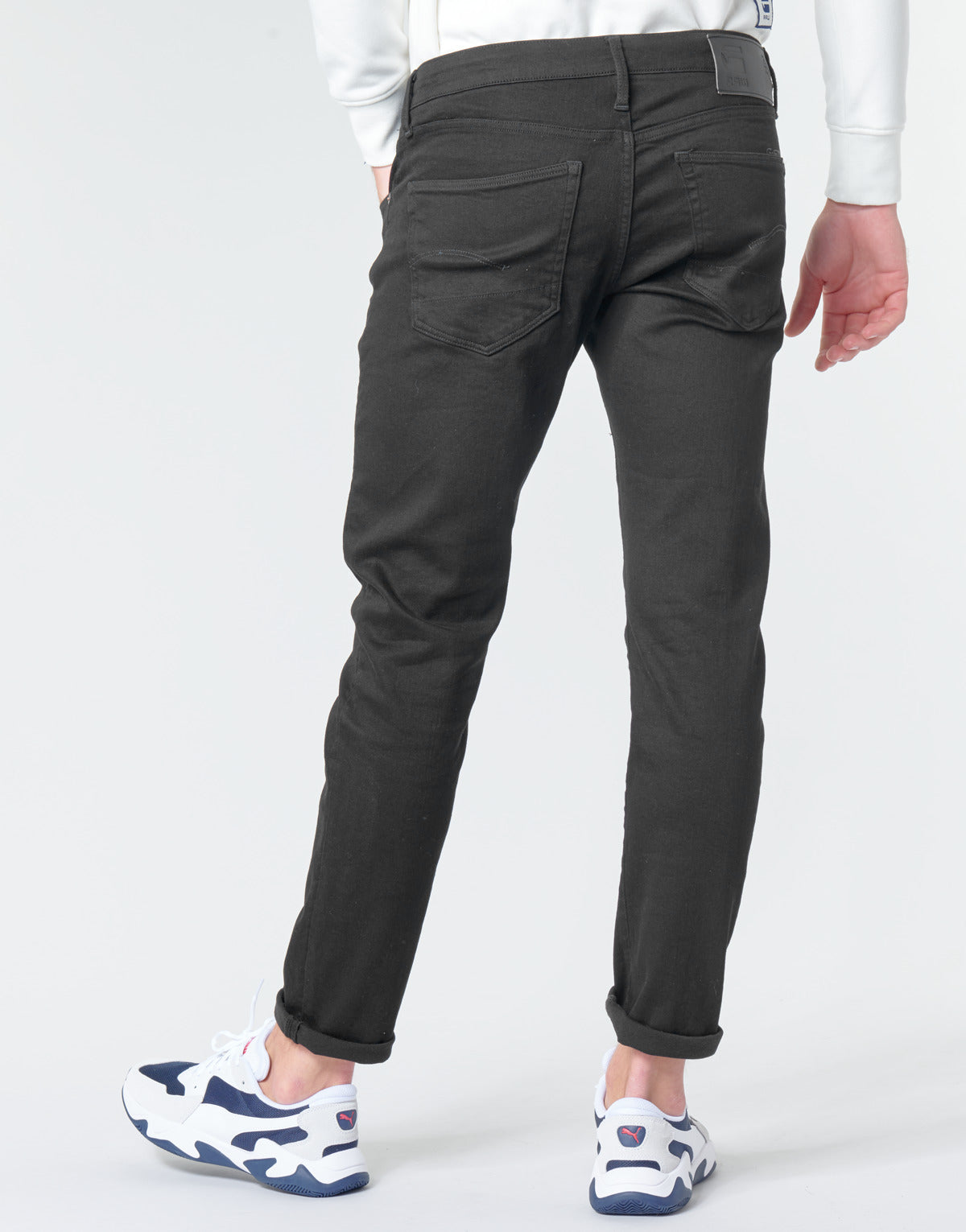 Jeans Slim Uomo G-Star Raw 3301 SLIM Nero