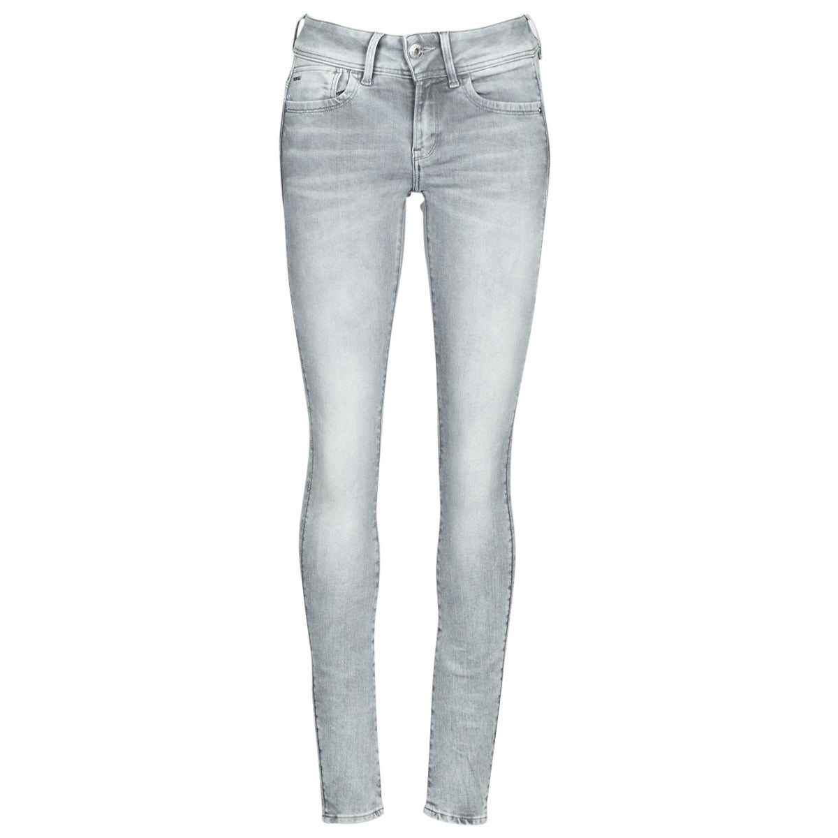 Jeans skynny Uomo G-Star Raw LYNN MID SKINNY WMN Grigio