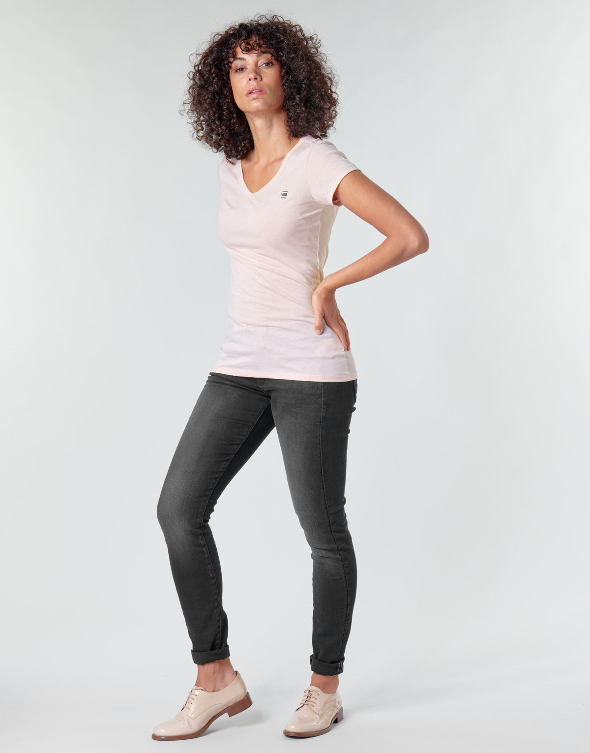 Jeans skynny Donna G-Star Raw LYNN MID SKINNY WMN Grigio