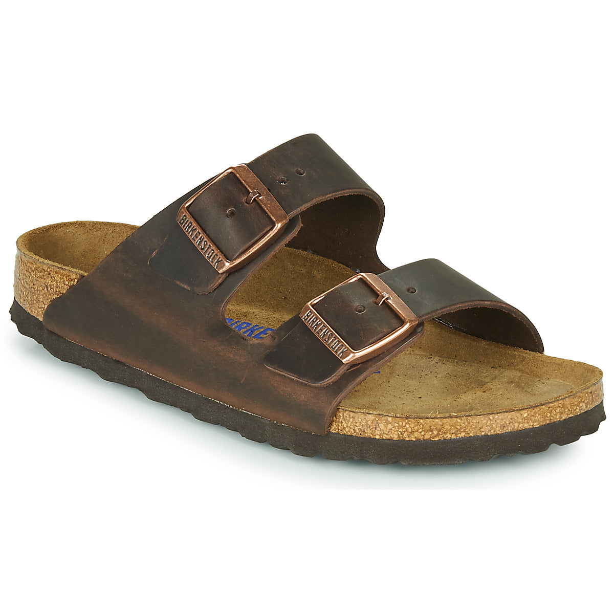 Scarpe Uomo BIRKENSTOCK Arizona Soft Footbed Marrone