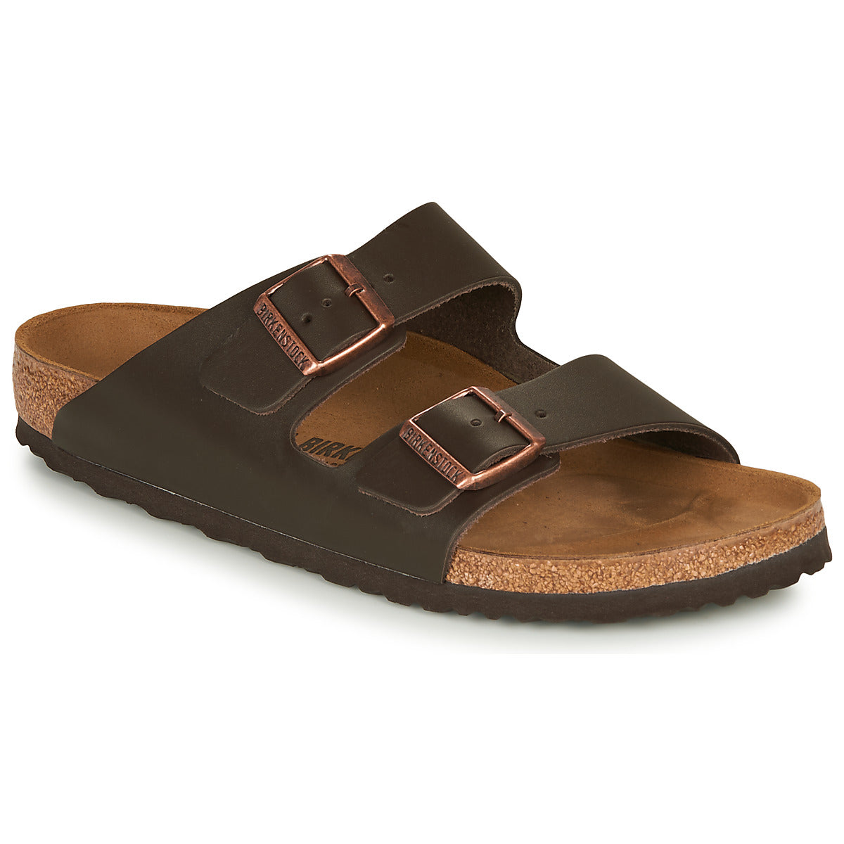 Scarpe Uomo BIRKENSTOCK ARIZONA LEATHER Marrone