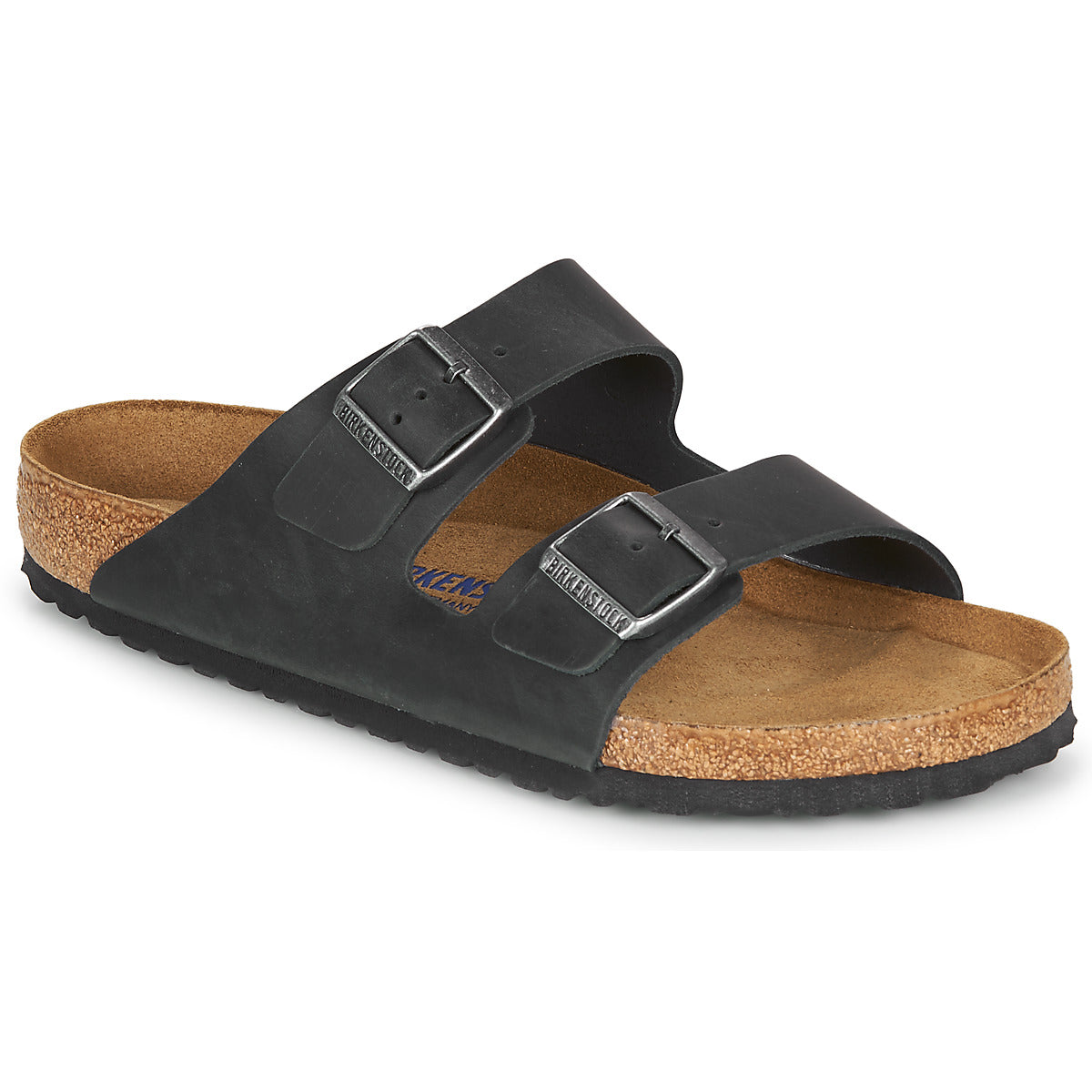 Scarpe Uomo BIRKENSTOCK Arizona Soft Footbed Nero