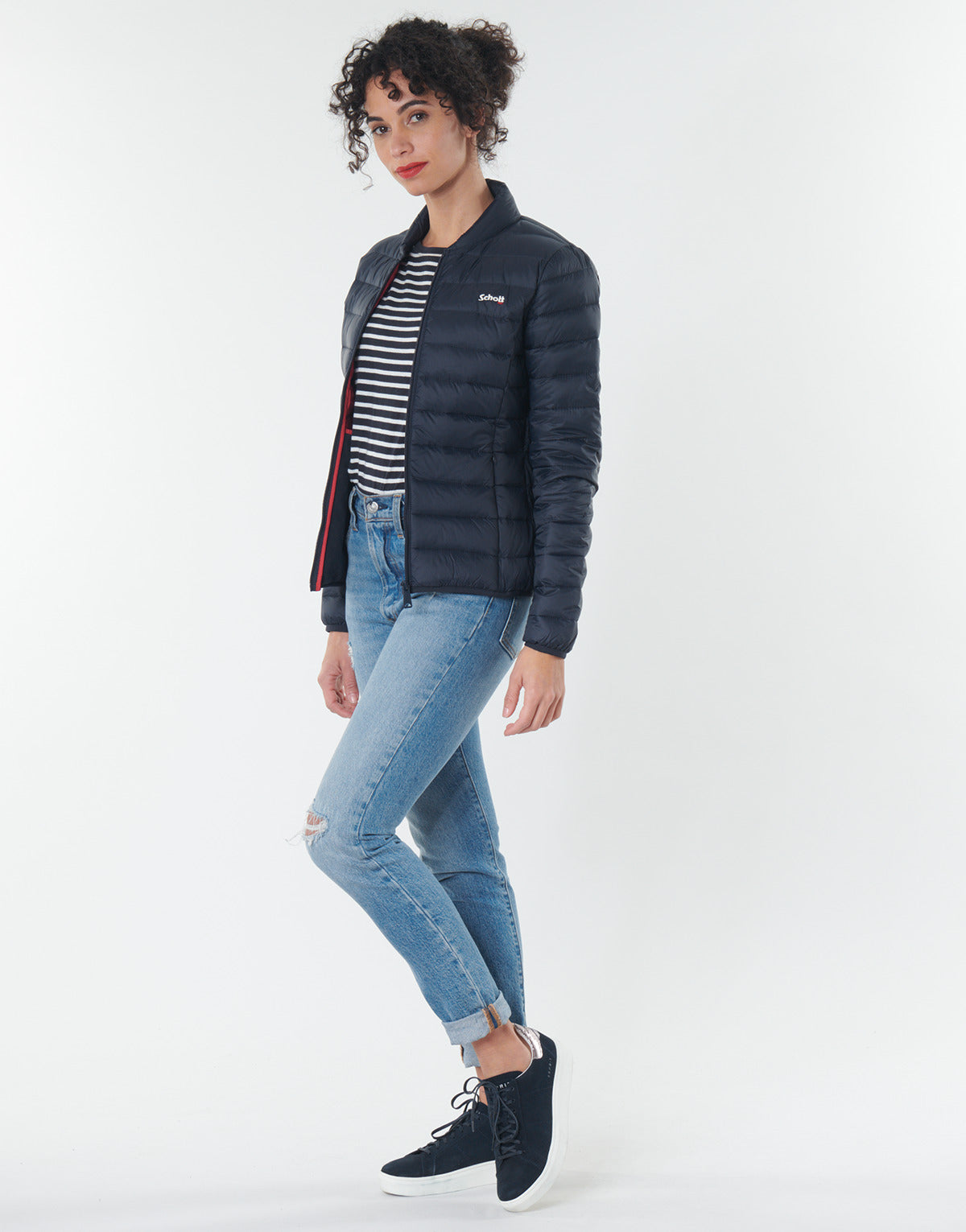 Piumino Donna Schott JKTOAKLANDW Blu