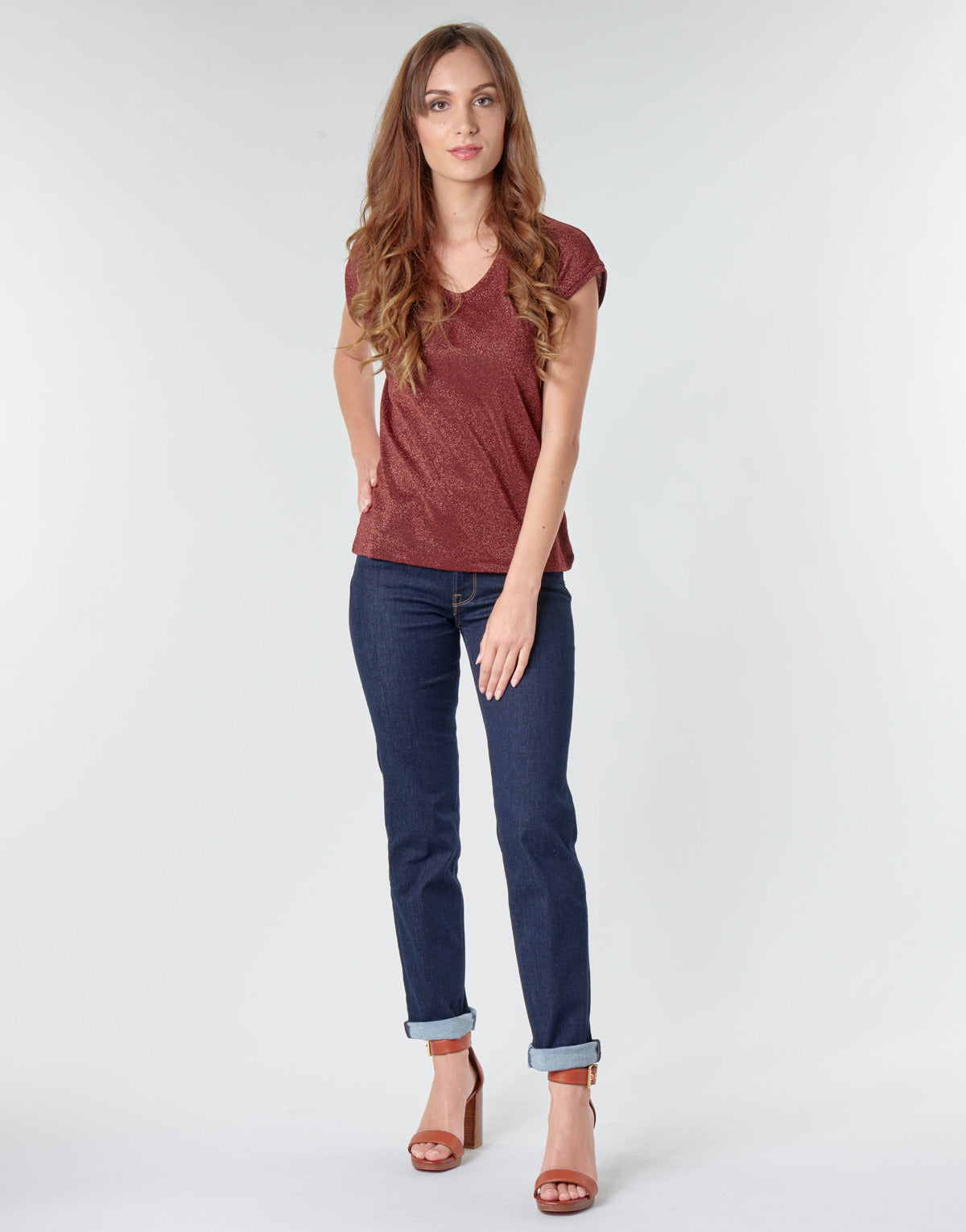 Jeans Donna Lee MARION STRAIGHT Blu