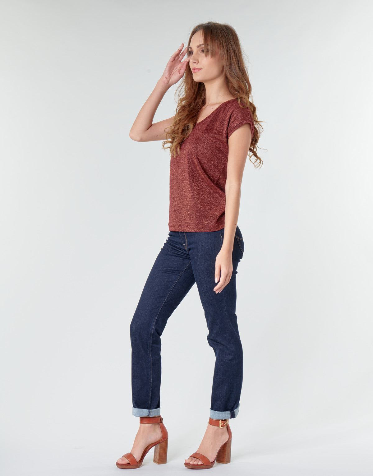 Jeans Donna Lee MARION STRAIGHT Blu