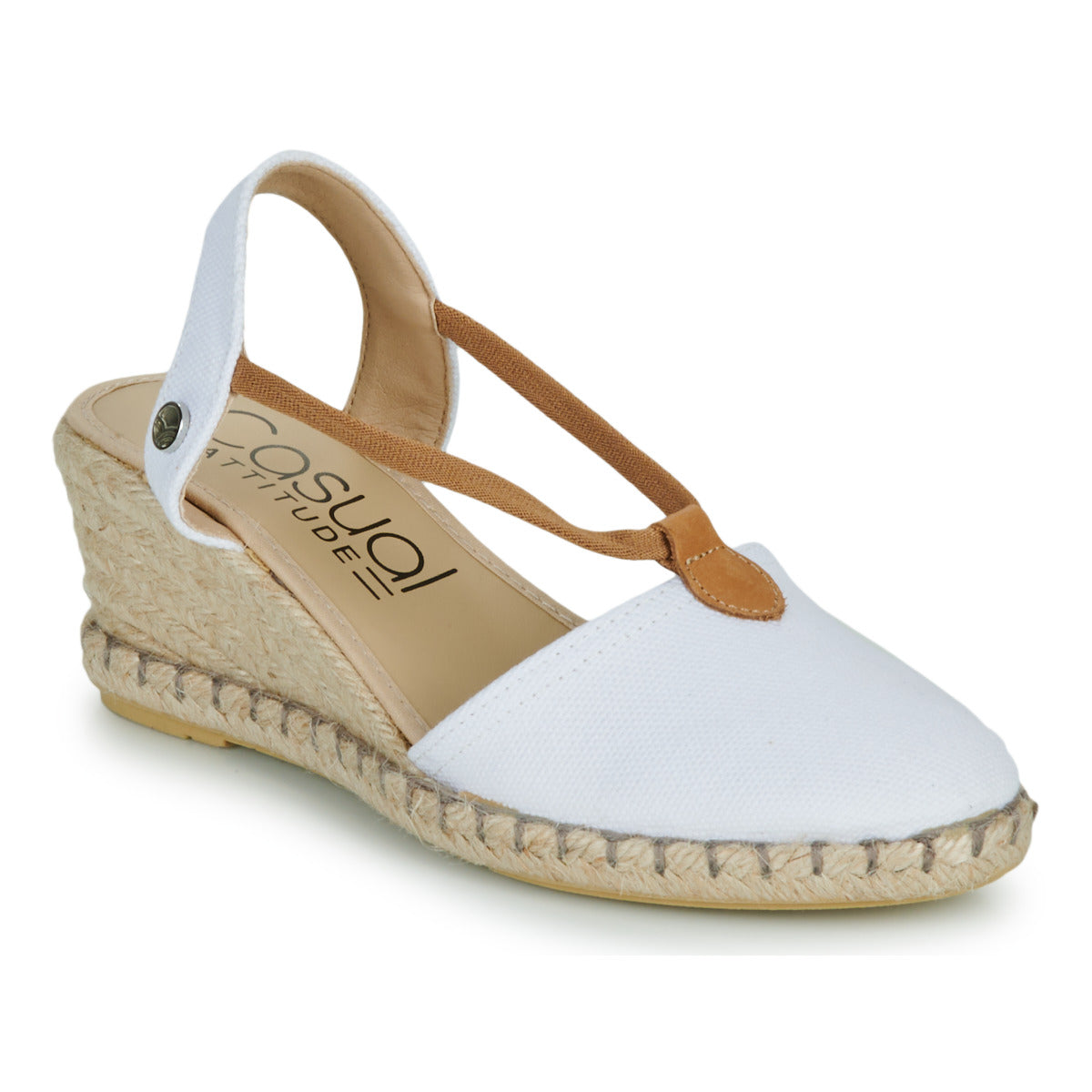 Scarpe Espadrillas Donna Casual Attitude  IPOP  Bianco