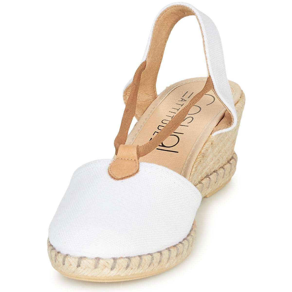 Scarpe Espadrillas Donna Casual Attitude IPOP Bianco