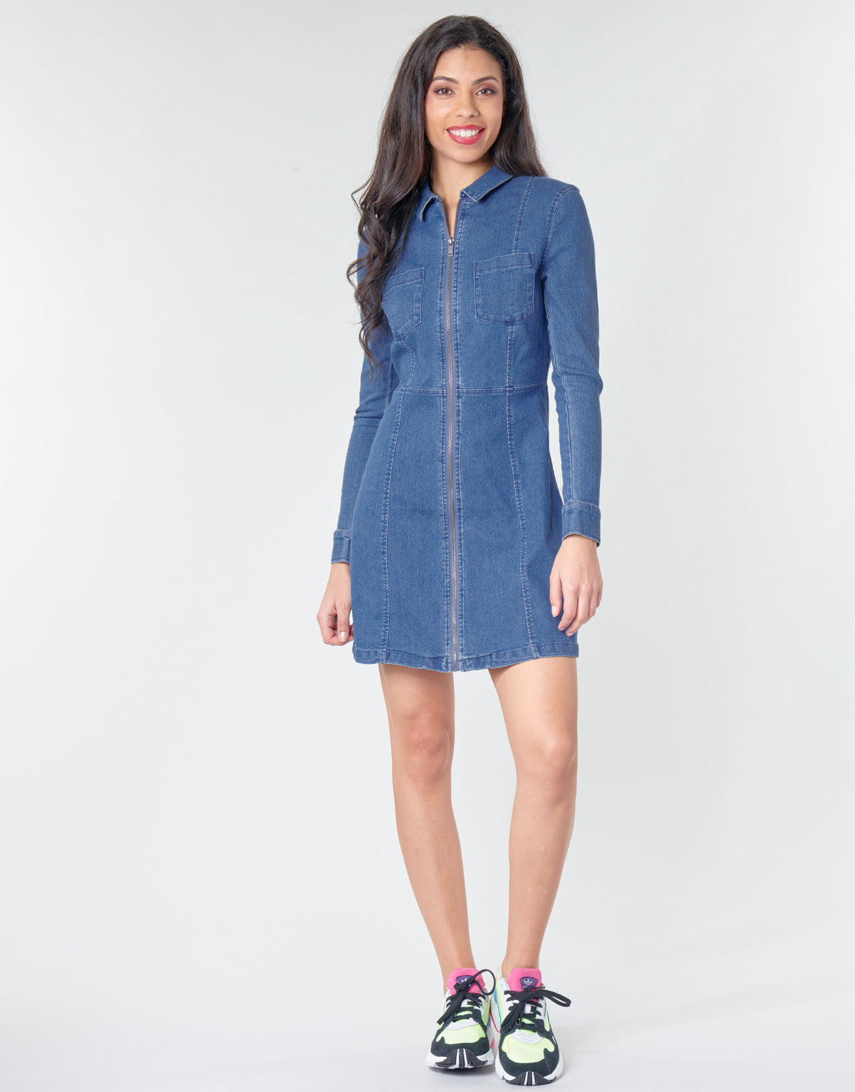 Abito corto Donna Noisy May NMLISA Blu