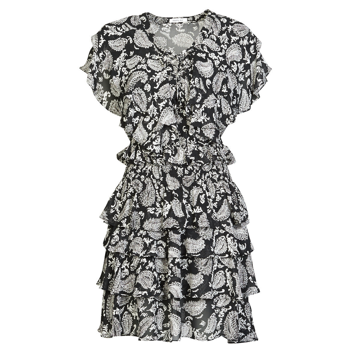 Abito corto Donna Replay - Nero