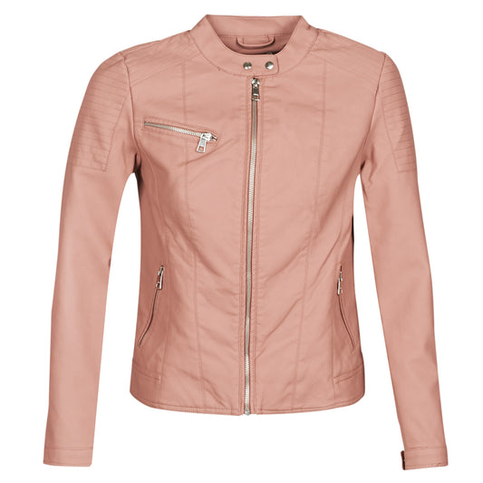 Giacca in pelle Donna Only ONLMELANIE Rosa