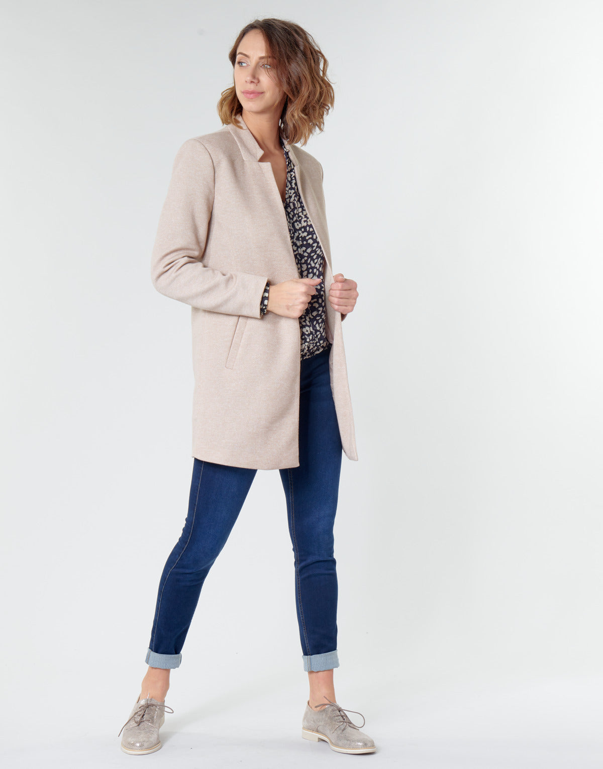 Mantella Donna Only ONLSOHO Beige